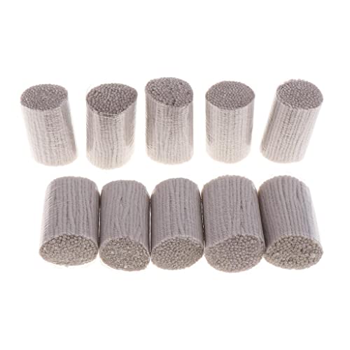 Fenteer 10 Bundle/Pack KnüpfKaschmirwolle Knüpfgarn Knüpffäden Teppichgarn geschnitten Latch Hook KaschmirKaschmirwolle, Beige von #N/A