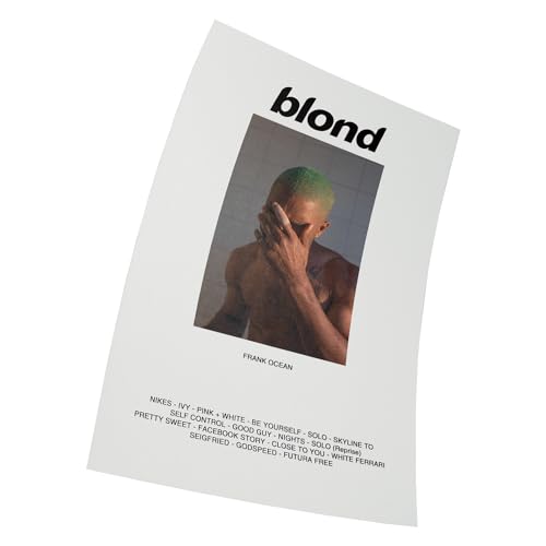 NA Frank Ocean Blond Music Poster 38 cm x 58 cm Poster (15 x 23 Zoll) Geschenk ohne Rahmen von N\A