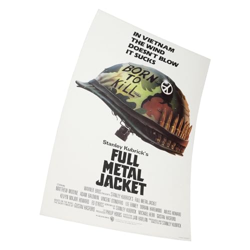Full Metal Jacket (1987) Poster 38 cm x 58 cm, Poster (15 x 23 Zoll), Geschenk ohne Rahmen von N\A
