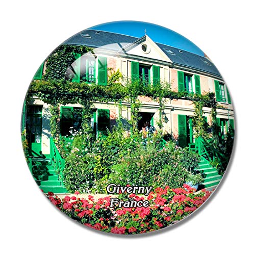 Giverny Frankreich Fondation Claude Monet 3D Kühlschrank Magnet Whiteboard Magnet Souvenir Kristallglas von "N/A"