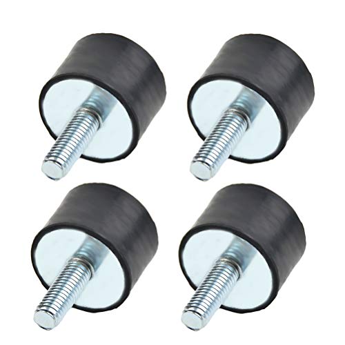 N/A 4 Stück Gummipuffer M8x23mm,Gummi Anti Vibration Silentblock Automatische Mounts Bootspulen Stoßdämpfer,Für Luftkompressoren Dieselmotoren Benzinmotoren Wasserpumpen von "N/A"