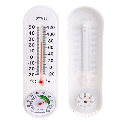 NA Outdoor-Thermometer – Gartenthermometer für den Einsatz im Garten, Gewächshaus, Terrasse, Schuppen, Schuppen, Wand, klassisches Thermometer, Innen- und Außentemperaturanzeige von N\A