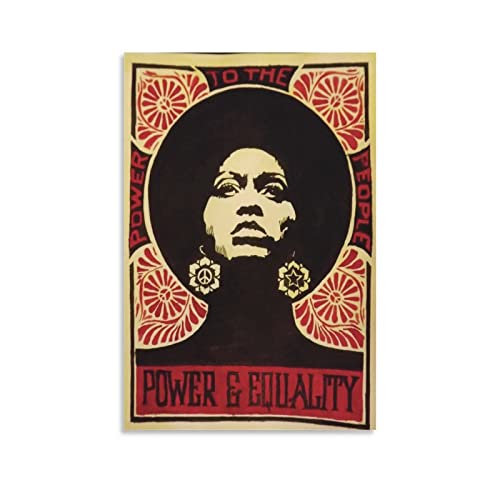 NA Bilder Wohnzimmer Modern Shepard Fairey Power and Equality Malposter, modernes Familienschlafzimmerdekor, Poster für Schlafzimmer und Wohnzimmer 60X90cm Kein Rahmen von N\\A