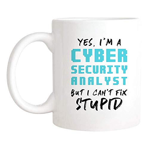 NA Cyber ​​Security Analyst Tasse, IT-Spezialist Tasse, IT-Spezialist, Neuheit Kaffeetasse/Tasse von N\A