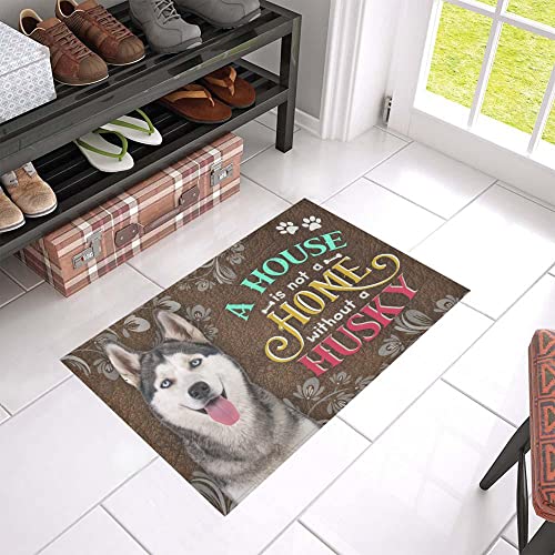 NA Fußmatte innen außen fussmatte Siberian Husky Home Fußmatte Geschenke deko Wohnzimmer von N\\A