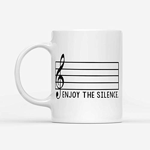 NA Genießen Sie die Stille Musik - White Mug von N\A