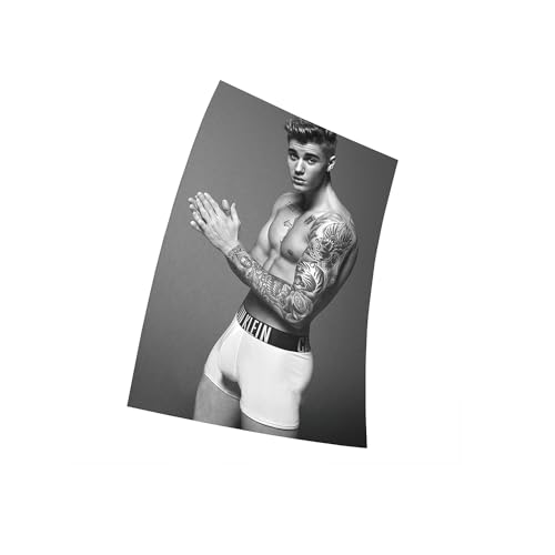 NA Justin Bieber Singer Songwriter Poster 38 cm x 58 cm Poster (15 x 23 Zoll), Geschenk ohne Rahmen von N\A