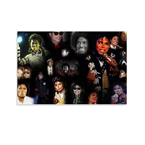NA Leinwandbild Michael Jackson 5 Poster, dekoratives Gemälde, Wohnzimmer, Malerei, 60X90cm Kein Rahmen von N\\A
