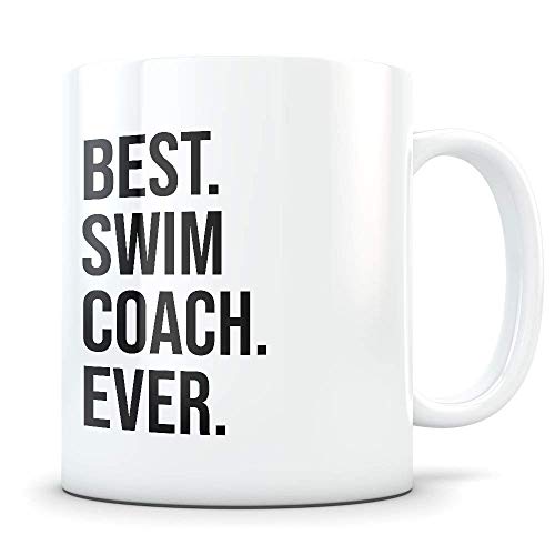 NA Schwimmtrainer Geschenk, Schwimmtrainer Becher, Schwimmtrainer Danke, Bester Schwimmtrainer, Schwimmtrainer Kaffeetasse, Schwimmtrainer Geschenk, Schwimmtrainer Geschenk von N\A