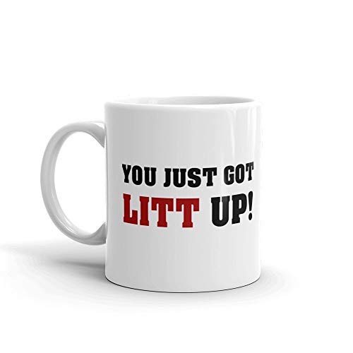 NA Sie haben gerade Litt Up Coole Serie Show beliebte Geschenk Kaffee Tee Tasse Tasse von N\A