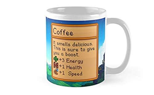 NA Stardew Tal Kaffeetasse Standard-Becher Becher Kaffee Tasse Tee-Becher 11 Unze Premium-Qualität gedruckte Kaffeetasse Einzigartige Gifting-Ideen für Friendcoworkerloved OnesOne Größe von N\A