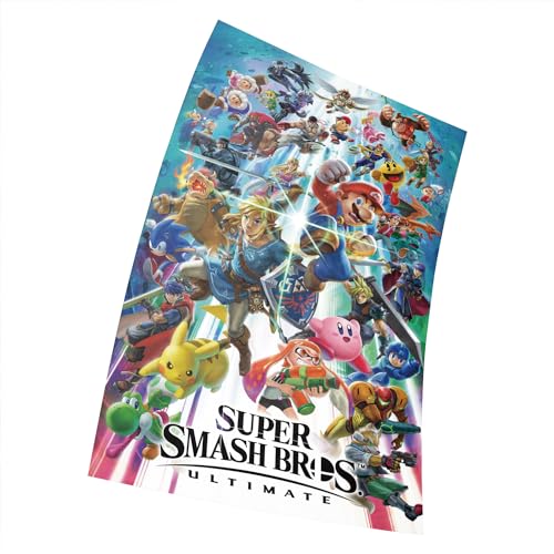 NA Super Smash Bros Ultimate Switch Poster 38cm x 58cm Poster (15x23) Zoll Geschenk ohne Rahmen von N\A