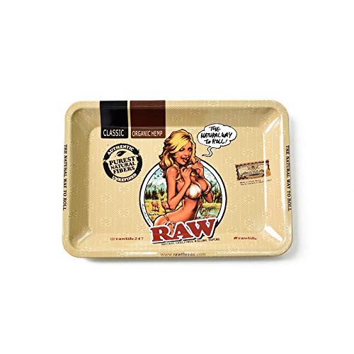 RAW Tablett – RAW Thentic Metalltablett 28,8 cm x 18,8 cm von N\A
