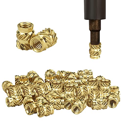 STCRERAG 50 Stücke Gewindeeinsatz 3d Druck Lötkolben Gewindebuchse Einpressen Innengewinde Einpressmutter Threaded Inserts M3 Messing Schmelzgewinde Gewindemutter für Kunststoffteile 3D Druckteile STCRERAG 50 Stücke Gewindeeinsatz 3d Druck Lötkolben Gewindebuchse Einpressen Innengewinde Einpressmutter Threaded Inserts M3 Messing Schmelzgewinde Gewindemutter für Kunststoffteile 3D Druckteile von STCRERAG