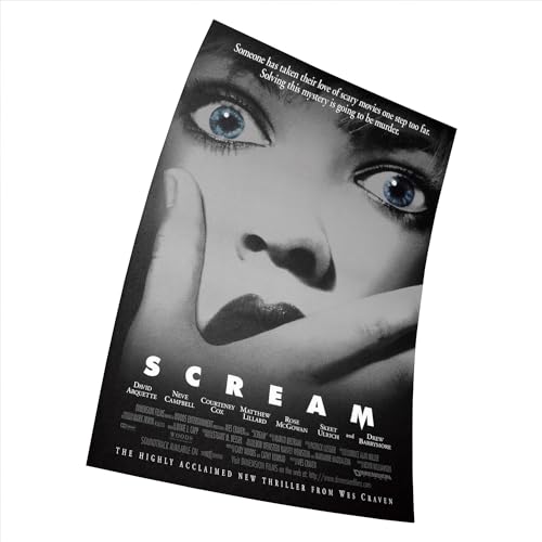 NA Scream – 1996 – Movie Poster 38 cm x 58 cm (15 x 23 Zoll) Geschenk ohne Rahmen von N\A