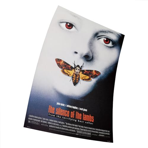 NA Silence of The Lambs Poster Film, 38 cm x 58 cm, Poster (15 x 23 Zoll), Geschenk ohne Rahmen von N\A