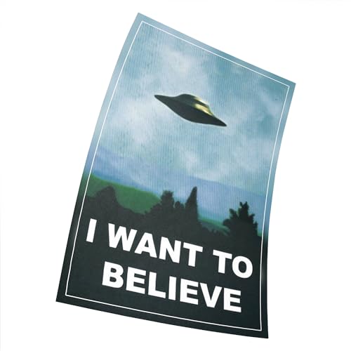 X-Files ~ I Want to Believe ~ Poster 38 cm x 58 cm, Geschenk ohne Rahmen von N\A
