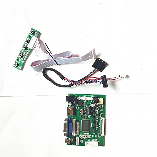 Für B140XW02 V.0/V.1/V.2/V.3/V.4 B140XW03 V.0/V.1/V.2 LVDS WLED LCD-Bildschirm 1366 * 768 HDMI-kompatibel + VGA+2AV 40Pin Steuerplatine (B140XW02 V.3) von NC