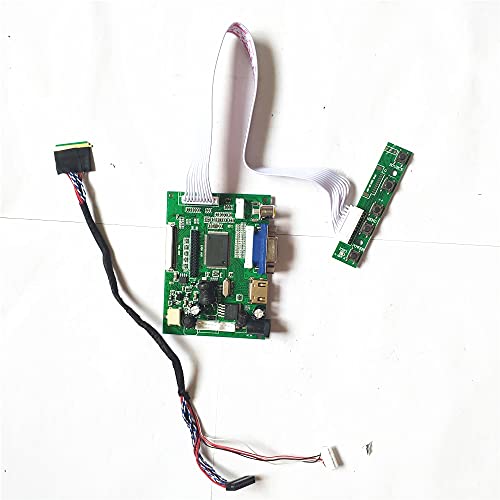 Für HSD101PFW3-A00/B00/D00 HSD101PFW4-A00/B00 WLED HDMI-kompatibel + VGA+2AV LVDS 40-Pin 10.1 1024 x 600 LCD Bildschirm Steuerplatine (HSD101PFW3-B00) von NC