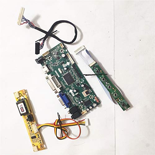 Für HT185WX1-100/500/501 M.NT68676 Display Controller Drive Card CCFL LVDS 30Pin 18,5 Zoll 1366 * 768 LCD Panel HDMI + VGA + DVI DIY Kit (HT185WX1-500) von N\C