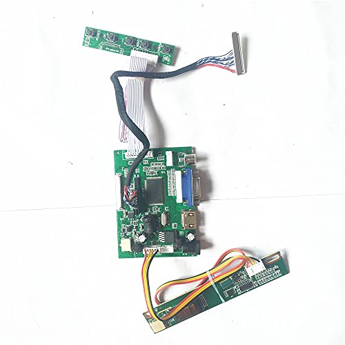 Für LP121X05-A2/B2 LP121X1-A2/A2M1 1CCFL Wechselrichter 12.1 LVDS 20 Pins HDMI-kompatibel VGA 2AV 1024 * 768 LCD Screen Controller Board (LP121X1-A2M1) von N\C