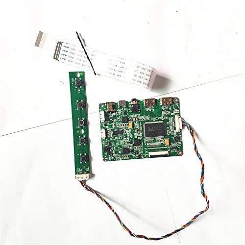 Für LP140WF3-SPC1/SPD1/SPD2/SPL1/SPL2 1920 x 1080 5V Micro USB 30pin EDP WLED 2mini HDMI-kompatible Laptop-Monitorplatine (LP140WF3 (SP) (D2)) von NC