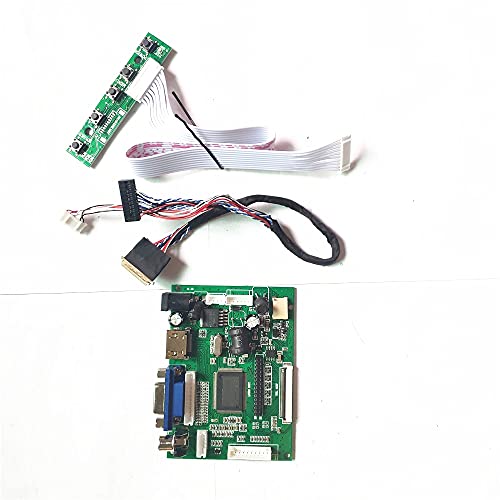 Für LP145WH1 (TL)(A1)/(TL)(B1) HDMI-kompatibel + VGA A+2AV 14,5 LVDS 40-Pin Kabel LCD-Bildschirm 1366 x 768 WLED Controller Board (LP145WH1 (TL)(B1)) von NC
