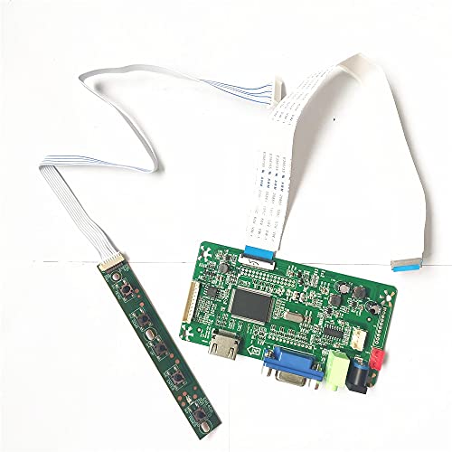 Für LP173WF4 SPD1/SPF1/SPF2/SPF3/SPF4/SPF5/SPF6 EDP 30 Pin 1920 x 1080 HDMI-kompatibel + VGA Display Controller Treiberplatine (LP173WF4 (SP)(F2)) von NC