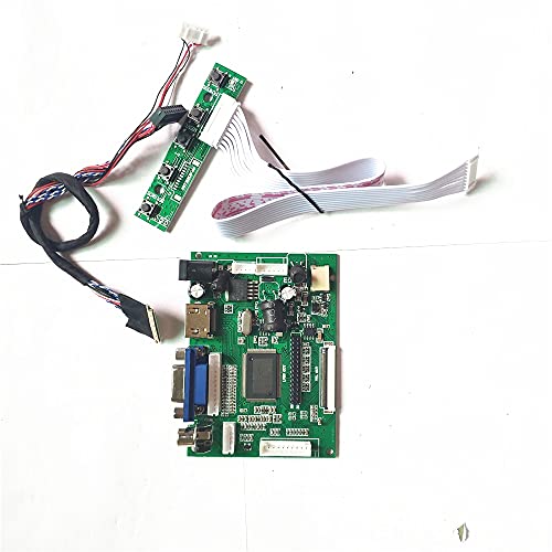 Für LTN156AT27-302/H02/W01/W02 1366 x 768 HDMI-kompatibel + VGA+2AV Kabel LVDS 40-Pin 15.6 LCD Bildschirm WLED Controller Board (LTN156AT27-W02) von NC