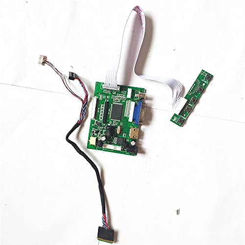 Für M101NWN8 R0/R3 N101BGE-L11/L21/L31/L41 LCD LVDS 40-Pin HDMI-kompatibel + VGA+2AV 1366 x 768 10,1 Zoll WLED-Monitor-Steuerkarte (N101BGE-L1) von N\C