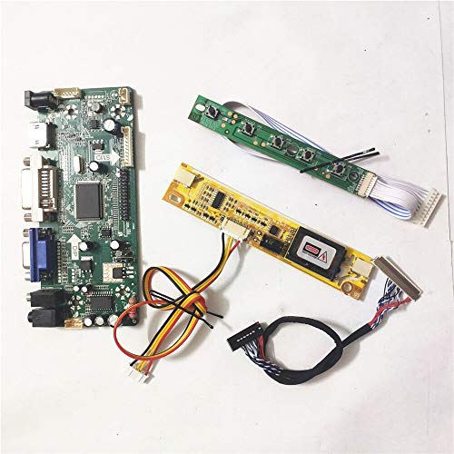 LTN184HT01-A01/A02/F01 LCD Panel HDMI DVI VGA LVDS 30pin CCFL 1920 * 1080 18,4 Zoll MNT68676 Display Controller Drive Card DIY Kit (LTN184HT01-F01) von N\C