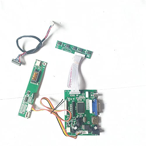 NC Fit LTN121AT02-001/A01 LTN121W1-L01/L03 20-Pin LVDS 12.1 2AV+HDMI-kompatibel+VGA 1280 * 800 1CCFL Inverter Controller (LTN121AT02-A01) von NC