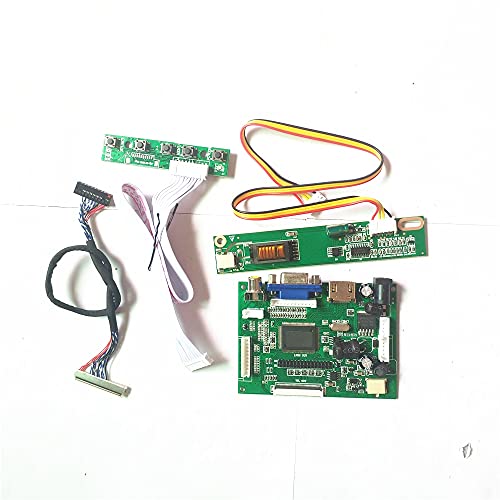 Passend für B141EW04 V.0/V.1/V.2/V.3/V.4/V.5/V.6/V.7/V.8 1CCFL 1280 * 800 LVDS 30-Pin 14.1 VGA HDMI-kompatible AV LCD Controller Board (B141EW04 V.4) von N\C