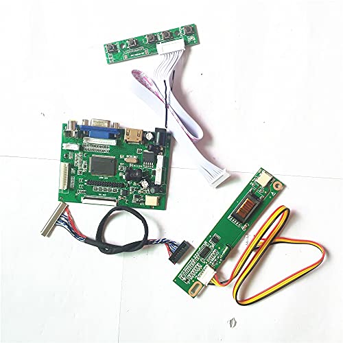 Passend für B154EW08 V.1/V.0 30-poliges LVDS-Kabel 15,4 VGA HDMI-kompatibler AV 1CCFL Inverter LCD-Bildschirm 1280 x 800 Controller-Board (B154EW08 V.0) von N\C