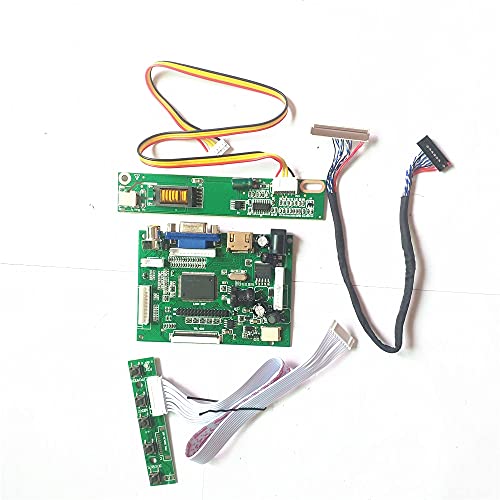 Passend für HT14X19-100/110/300/301 1024 * 768 1CCFL 14.1 30-Pin LVDS LCD Bildschirm VGA HDMI kompatible AV-Tastatur Controller Board (HT14X19-110) von NC