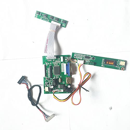 Passend für LP141X7-A2IB/B1IB/B1M1/B1M2/C1TO 14.1 1024 * 768 20-Pin LVDS 1CCFL Wechselrichter 2AV + HDMI-kompatibel + VGA-Bildschirmsteuerung (LP141X7-B1M1) von N\C