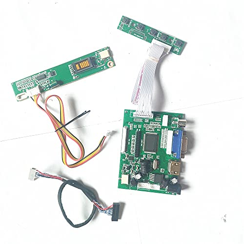Passend für LTN133AT07-001/G01 LTN133AT08-001/101 1CCFL Wechselrichter 13.3 1280 * 800 2AV + HDMI-kompatibel + VGA 20-Pin LVDS LCD Controller Board (LTN133AT08-101) von NC