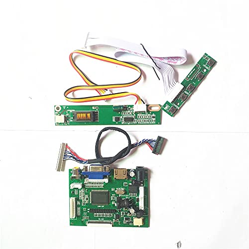 Passend für LTN141AT03-101 LTN141AT07-C01 14.1 30-Pin LVDS Tastatur 1CCFL LCD 1280 * 800 VGA HDMI-kompatible AV-Controller-Platine (LTN141AT07-C01) von N\C