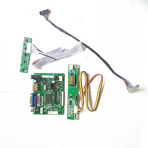 Passend für LTN141WD-L01/L02/L03/L04/L05/L06/L07/L09 30-Pin LVDS 1CCFL LCD 1440 x 900 VGA HDMI-kompatibel AV 14.1 Controller Board (LTN141WD-L04) von N\C