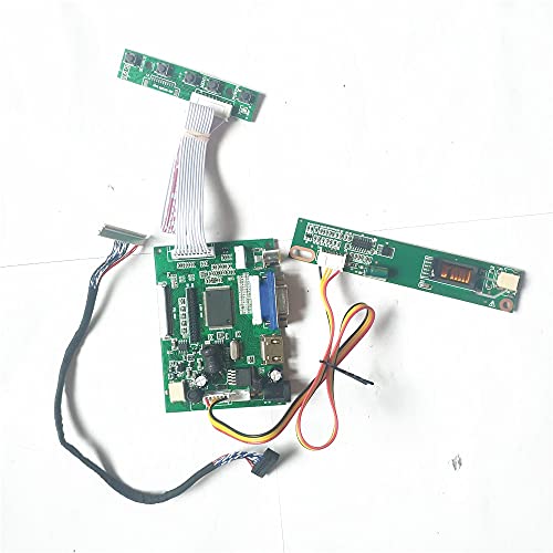 Passend für N141X6-02/L01/L02/L03/L04/L06 14.1 1024 * 768 20-Pin LVDS 2AV + HDMI-kompatibel + VGA 1CCFL Inverter-Controller (N141X6-L03). von NC