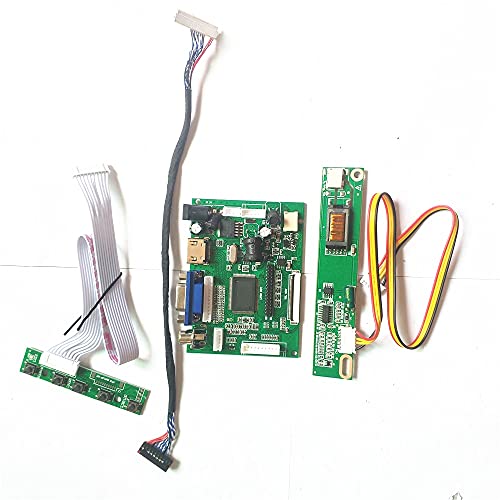 Passend für N156B3-L01/L02/L03/L04/L0A/L0B 15.6 VGA HDMI-kompatibles AV LCD Keypad 30pin LVDS 1CCFL 1366 x 768 Controller-Board (N156B3-L02) von NC