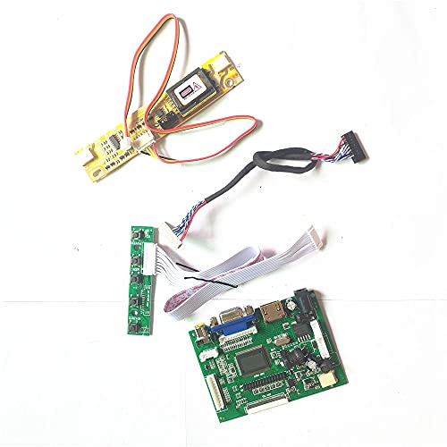 Passend für N170C1-L01/L02 N170C3-L01/L02 N170C4-L01/L02 17 1440 * 900 2CCFL VGA HDMI-kompatibler AV-Bildschirm 30-Pin LVDS Controller Board (N170C3-L01). von NC