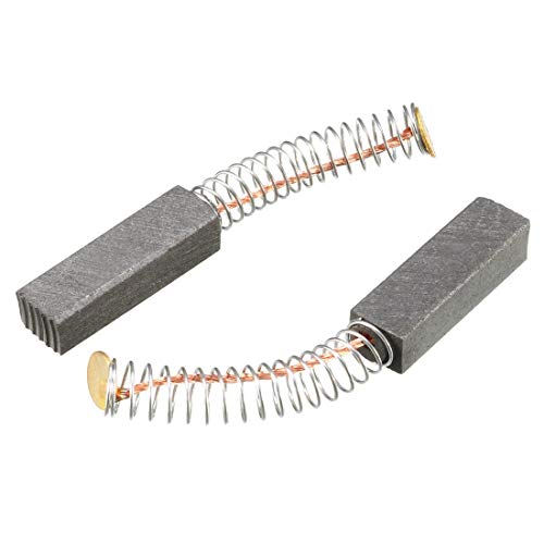 2 Kohlebürsten für Elektromotor, 20 mm x 6 mm x 5 mm, Elektrowerkzeug, Reparatur-Ersatzteil von N/D