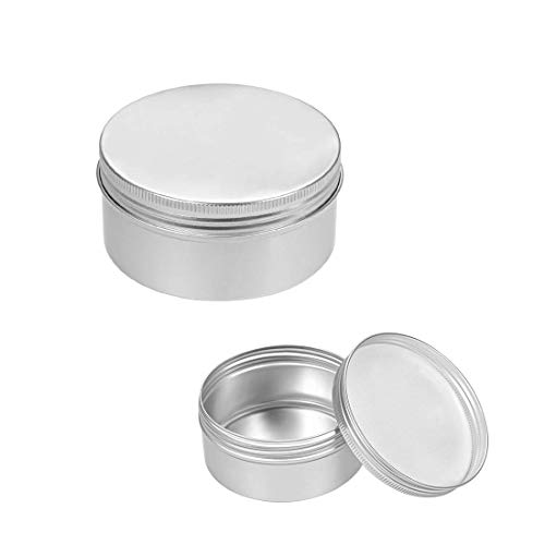 6 Stück 6,8 oz Runde Aluminium-Konservendosen mit Metalldeckel Schraubbehälter für Lippenbalsam, Handwerk, Kosmetik, Kerzen, Süßigkeiten, 200 ml 6 Stück 6,8 oz Runde Aluminium-Konservendosen mit Metalldeckel Schraubbehälter für Lippenbalsam, Handwerk, Kosmetik, Kerzen, Süßigkeiten, 200 ml von N/D