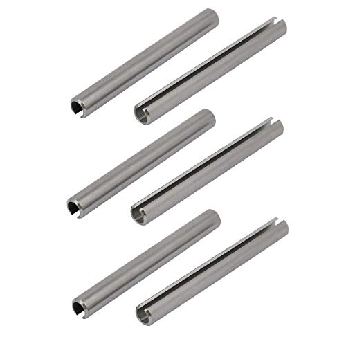 M6 x 60 mm 304 Spannstift für Federbolzen aus Edelstahl 304, 6 Stück von N/D