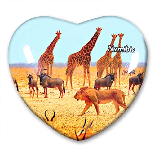 Namibia Kühlschrankmagnet Kühlschrank Aufkleber Kollektion Deko Magnet Reise Souvenir Herzform Kristallglas Namibia Kühlschrankmagnet Kühlschrank Aufkleber Kollektion Deko Magnet Reise Souvenir Herzform Kristallglas von N\D
