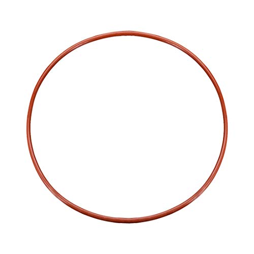 O-Ring Silikon OD 155mm ID 148mm Breite 3,5mm VMQ Dichtung Rot von N/D