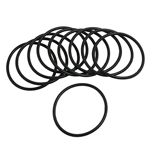 O-Ringe aus Nitrilkautschuk, Außendurchmesser 57 mm, 51 mm, Breite 3 mm, metrische Dichtung, Buna-N, 10 Stück von N/D