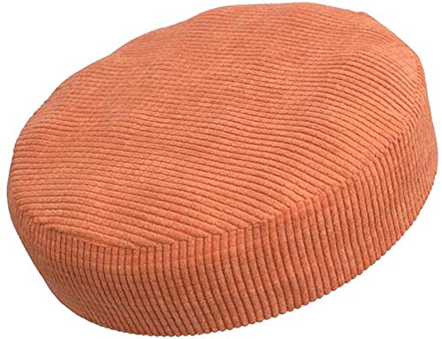 N/W Stretchbezug für Barhocker, rund, 30–40 cm, Orange, 30 x 30 x 5 cm von N/W