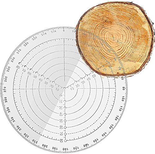 Runder Mittelfinder Werkzeug Holzbearbeitungskompass für Holzwender Schüssel Drehmaschine Acryl Zeichnung Kreis Durchmesser (200 mm) von N\W